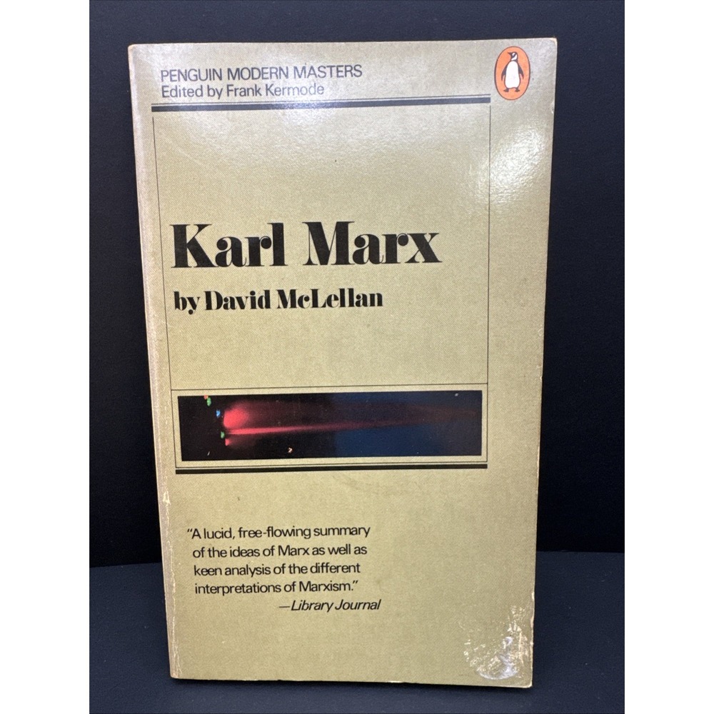 Karl Marx by David‎ McLellan (1976, Trade Paperback)